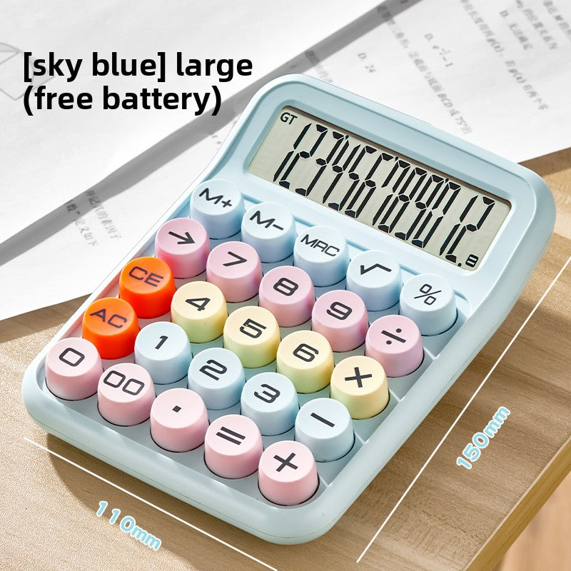 Voice Calculator with Flexible Keyboard
