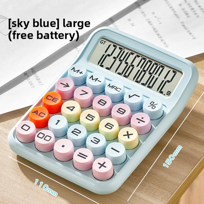 Voice Calculator with Flexible Keyboard