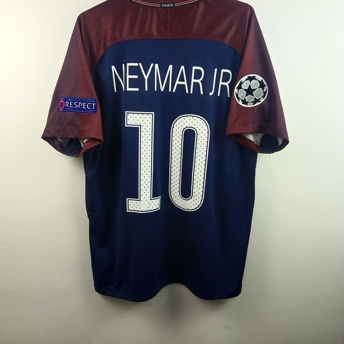 Black football jersey short-sleeved shirt