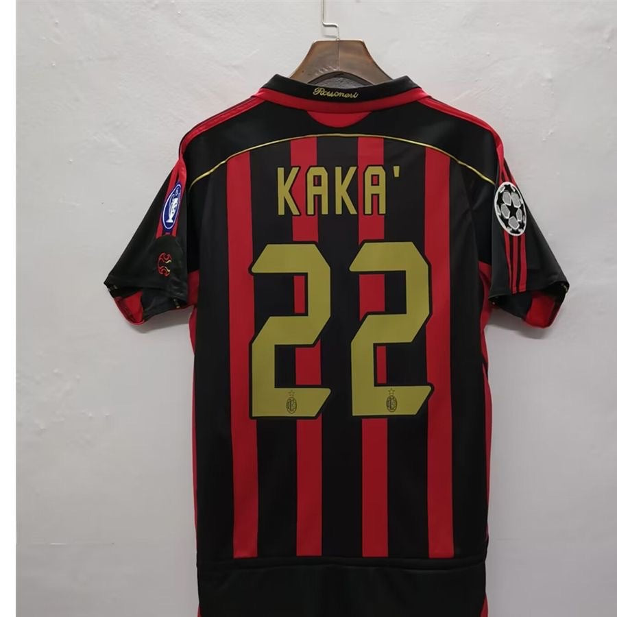Black football jersey short-sleeved shirt