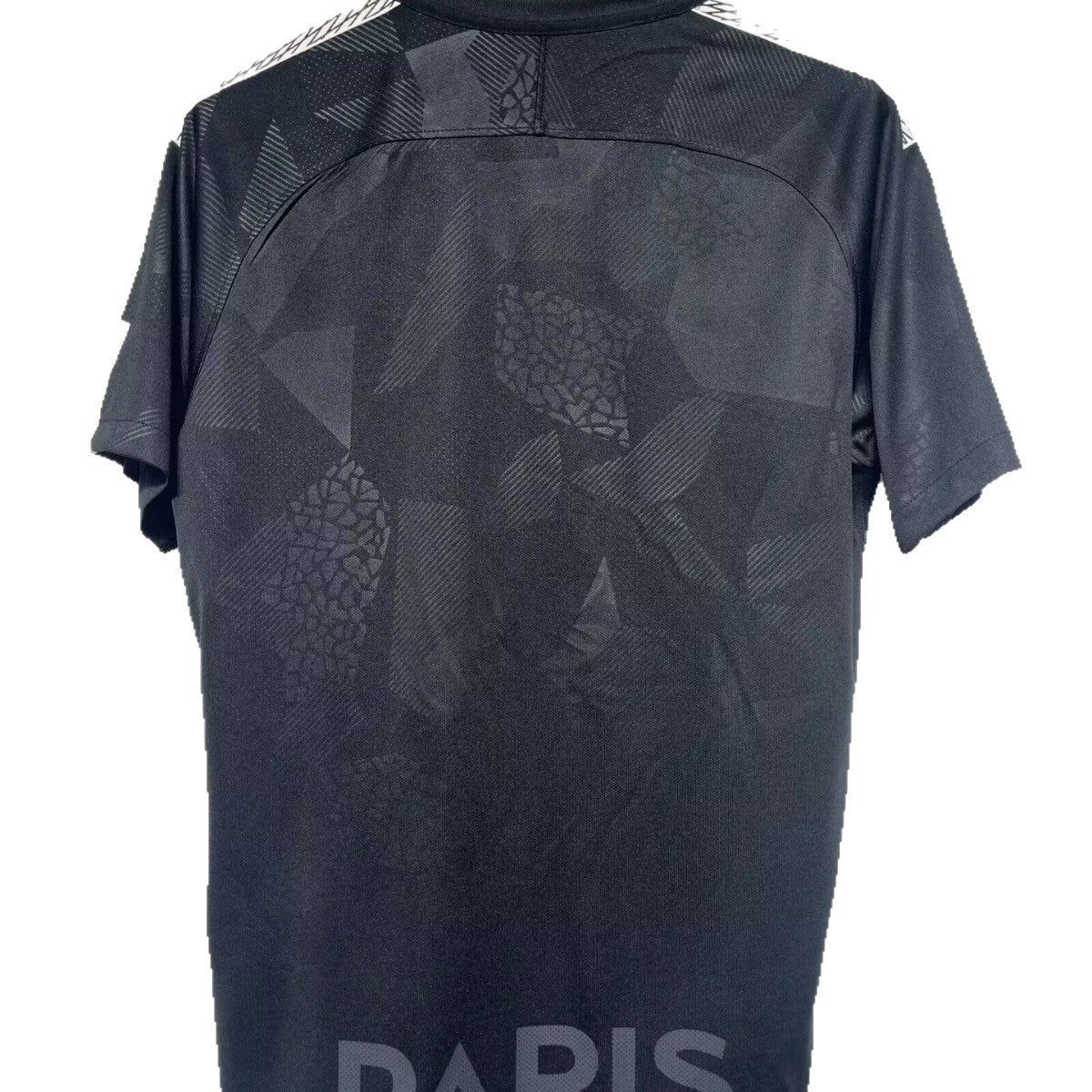 Black football jersey short-sleeved shirt