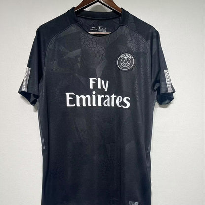 Black football jersey short-sleeved shirt