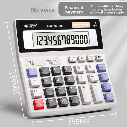 Voice Calculator with Flexible Keyboard