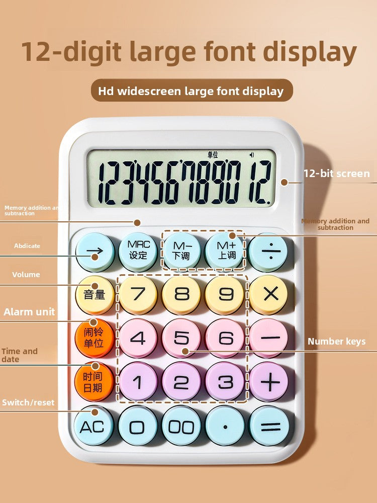 Voice Calculator with Flexible Keyboard