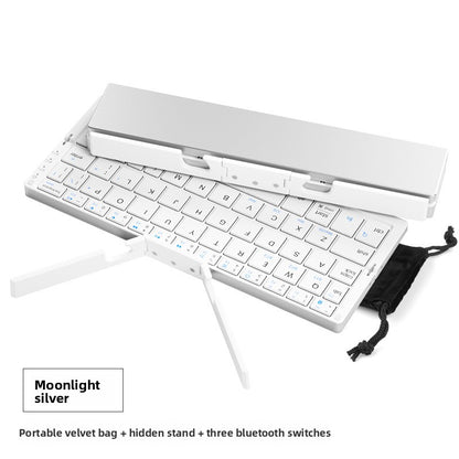 Foldable Bluetooth Keyboard for Mobile Devices