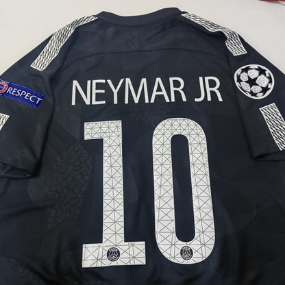 Black football jersey short-sleeved shirt