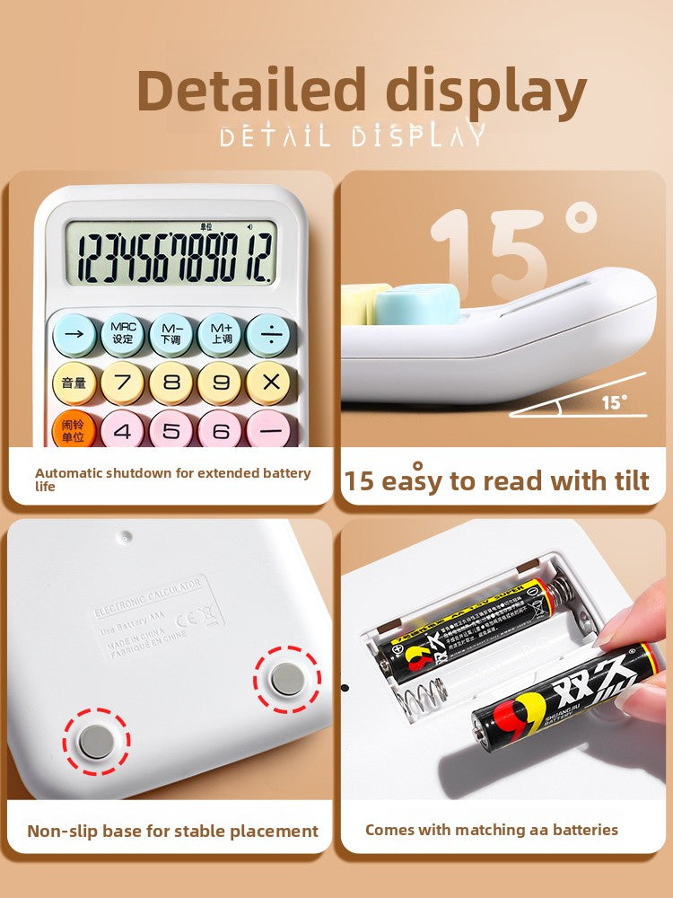 Voice Calculator with Flexible Keyboard